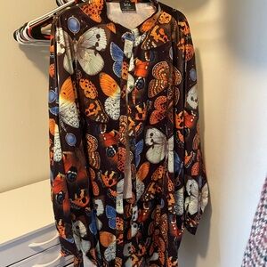 Dressed in LALA Butterfly Print Pantsuit - Multicolor